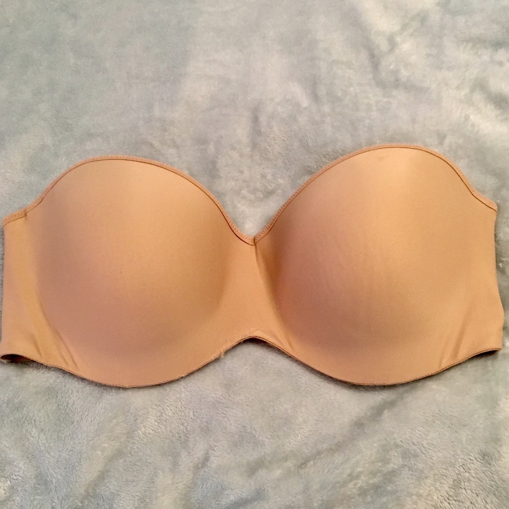 Nude Strapless Bra