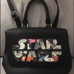 Loungefly Star Wars Floral Crossbody Messenger Bag