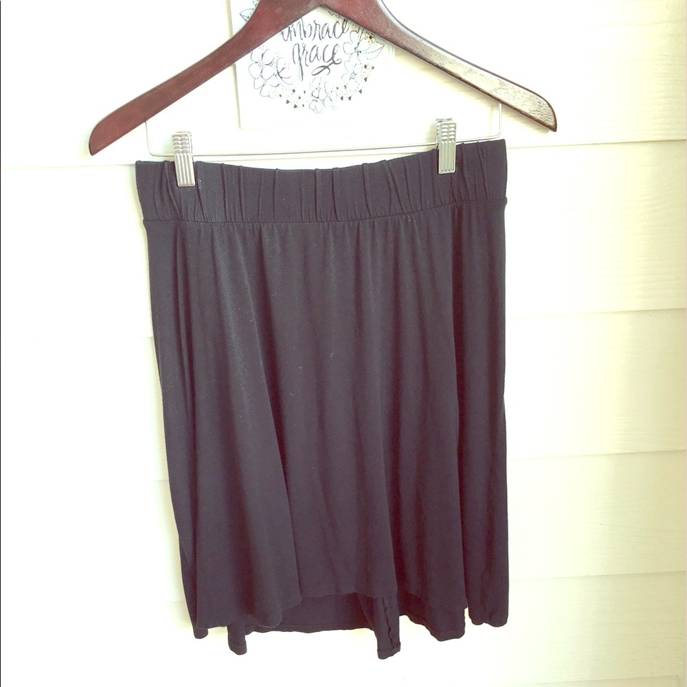 Black maternity skirt, size XS