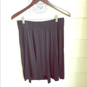 Black maternity skirt, size XS
