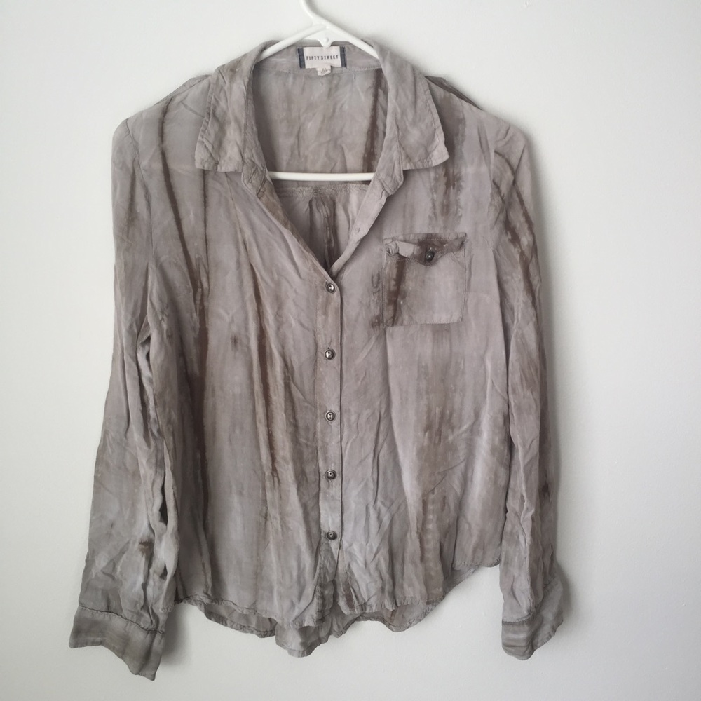 Urban outfitters distressed top