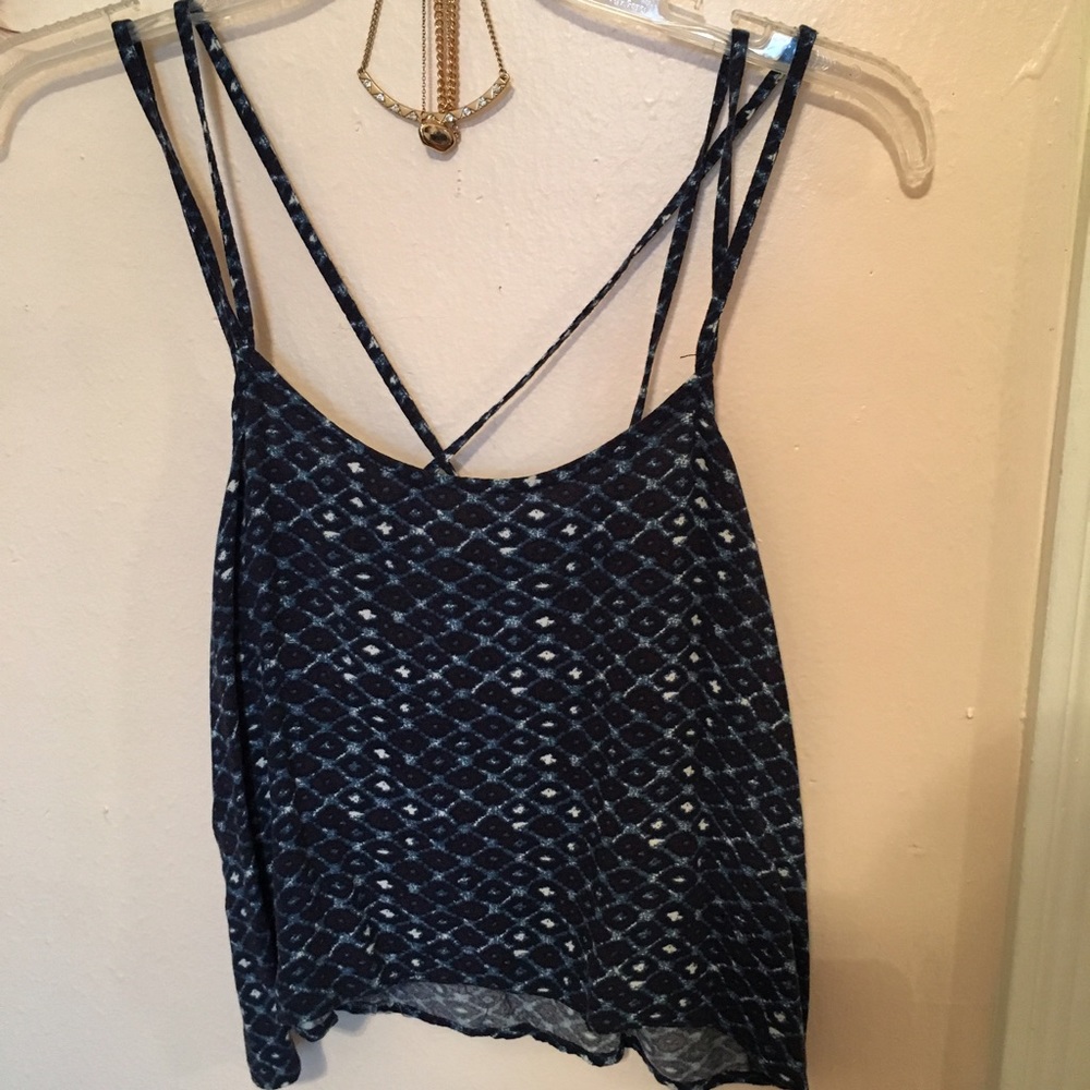 Strappy Tank Crop Top