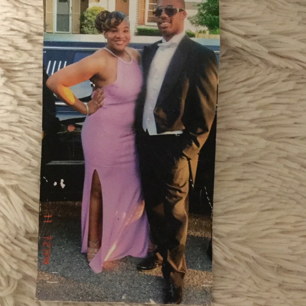 Lavender formal dress