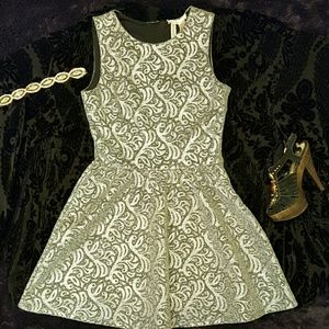 Silver open back beauty