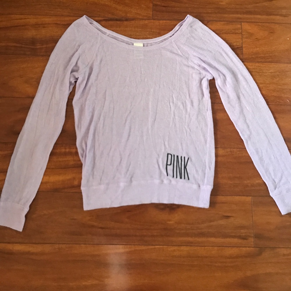 Purple Victoria's Secret Pink sweater