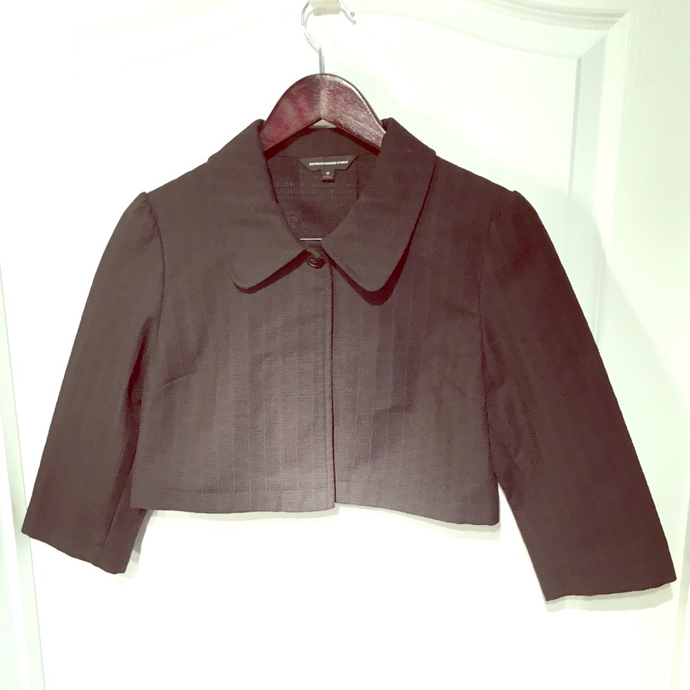 Express cropped jacket / blazer, size 10