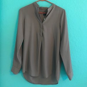 Jcrew light brown blouse