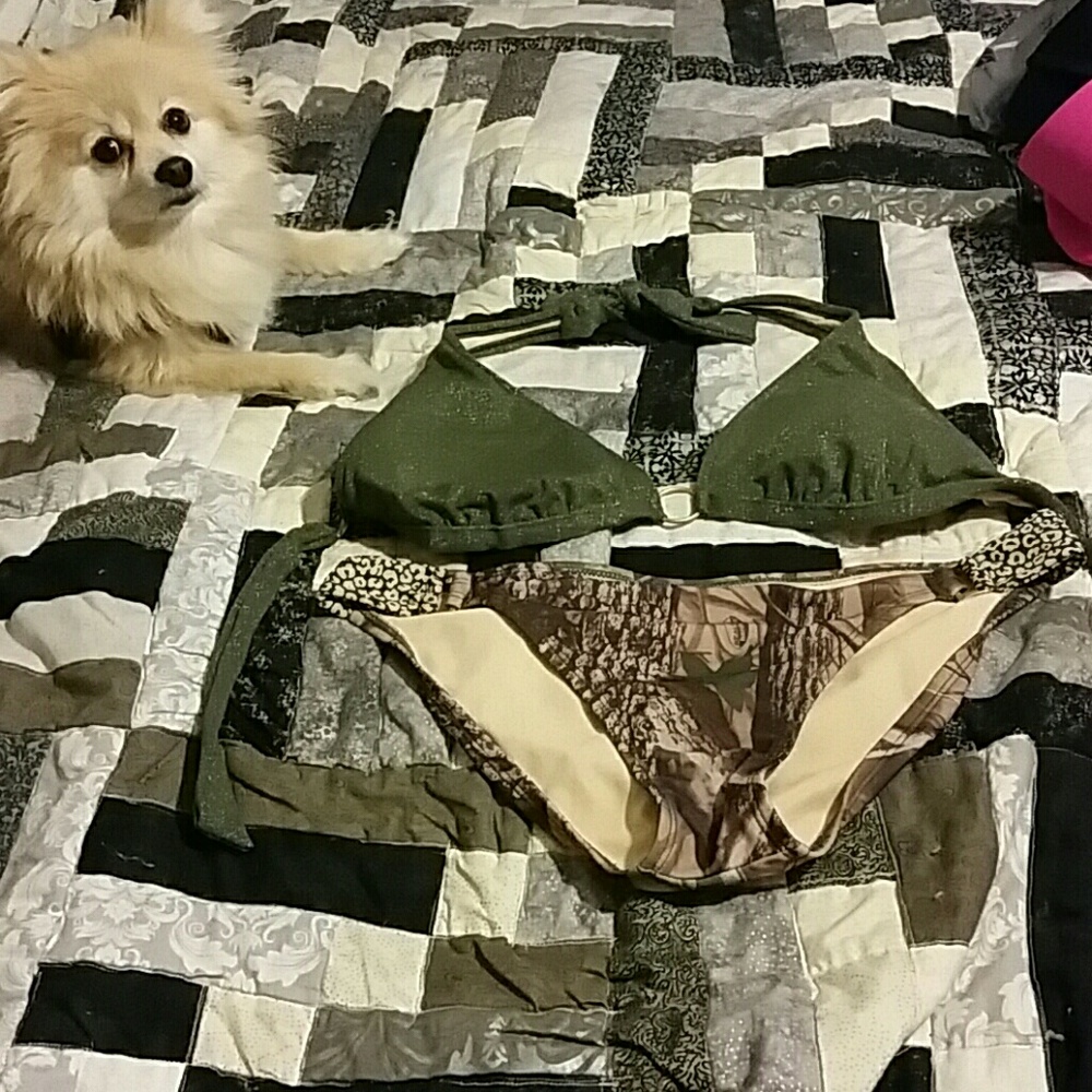 Realtree bathing suit two piece