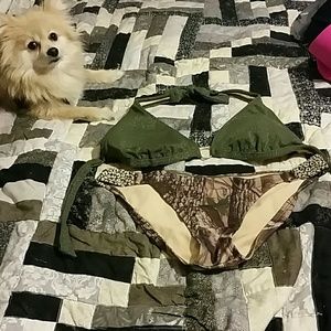 Realtree bathing suit two piece