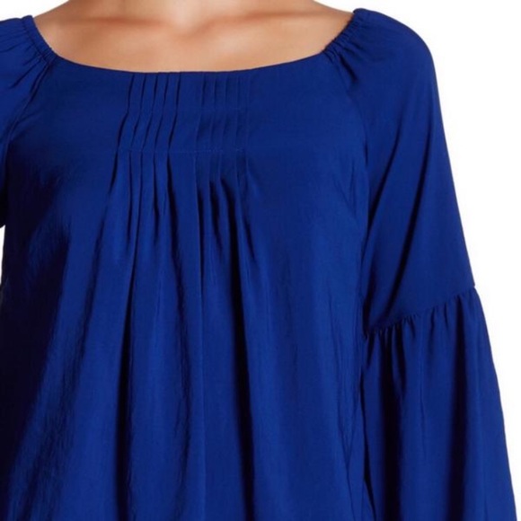Nanette Lepore statement sleeve blouse