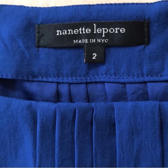 Nanette Lepore statement sleeve blouse