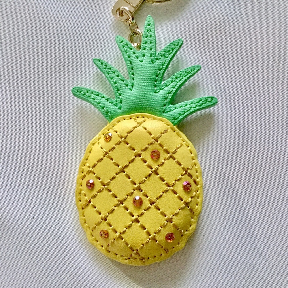 HOST PICK Kate Spade Pineapple Key Chain - Picture 3 of 5
