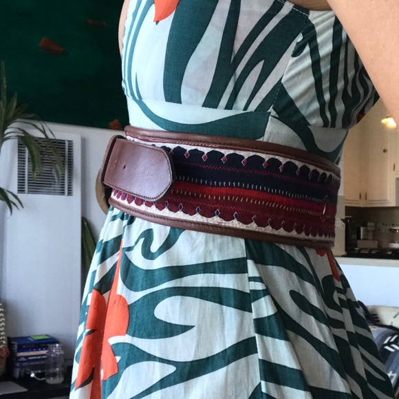 FREE PEOPLE // Indian Leather Rajasthan Belt main image 5