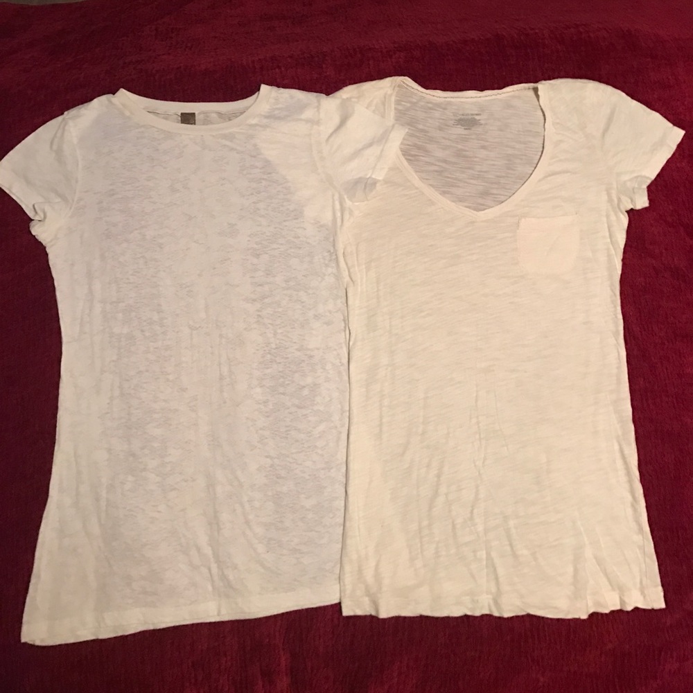 Off white tops