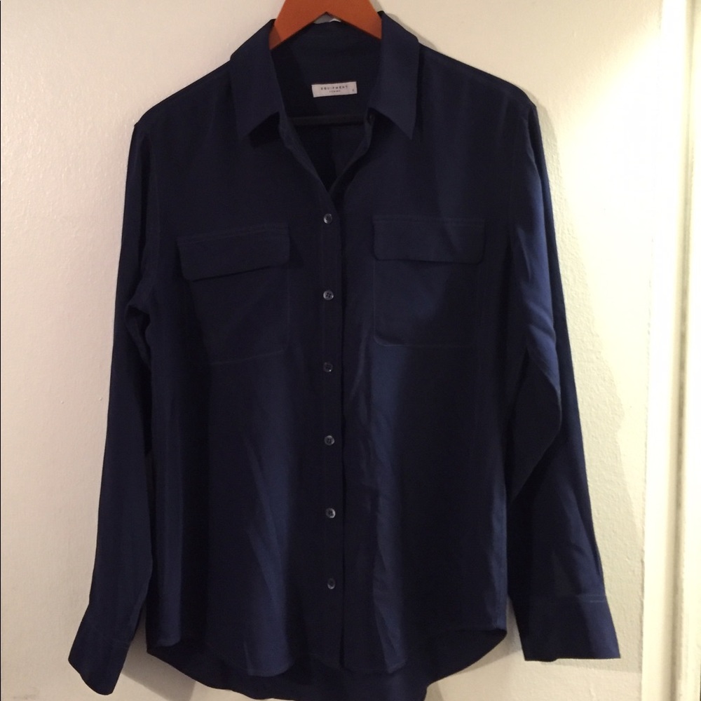 Equipment Silk Blouse