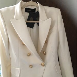 Balmain blazer white