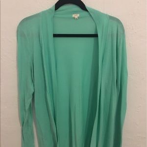 J Crew open cardigan