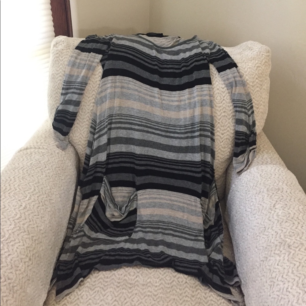 Ella Moss long striped sweater