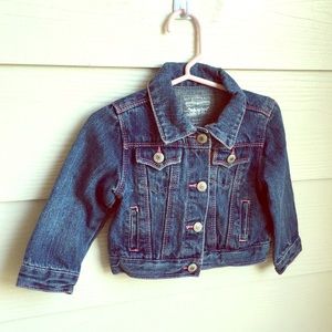Baby girl denim jacket, Levi's, size 18 M