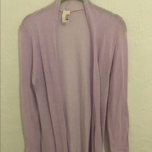Francesca's lavender sweater