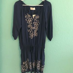 Navy blue dress