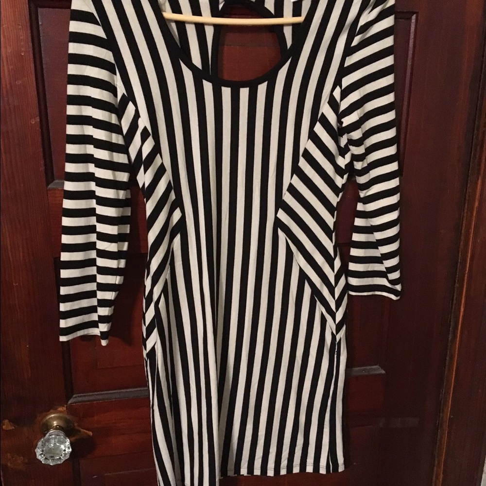 Stripe dress.