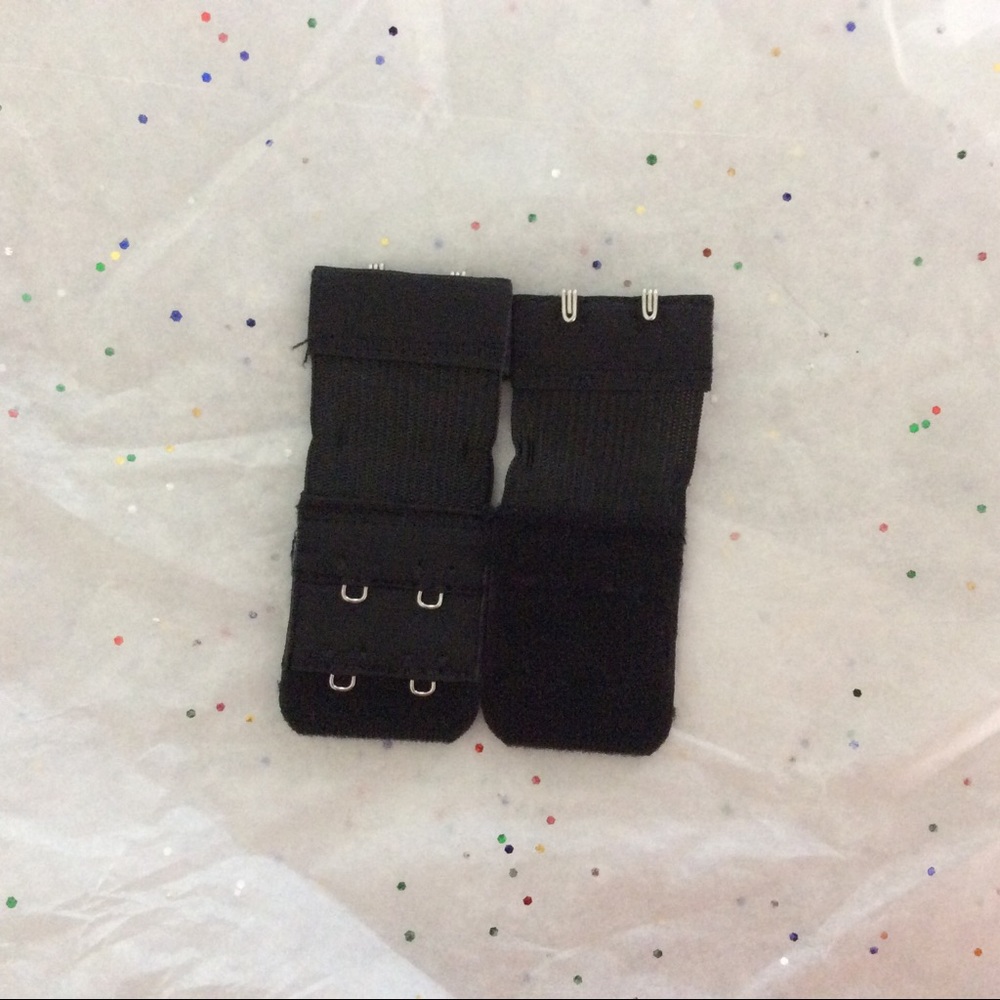 TWO CLIP BRA EXTENDERS   "NWOT"