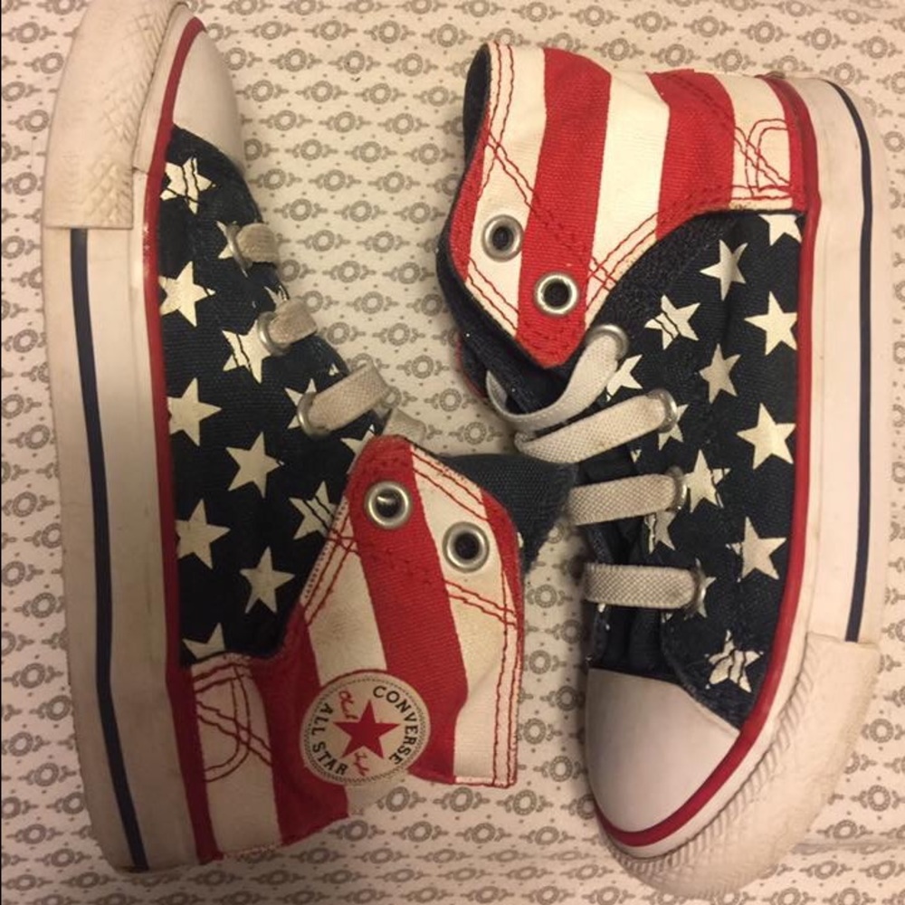 American flag Converse