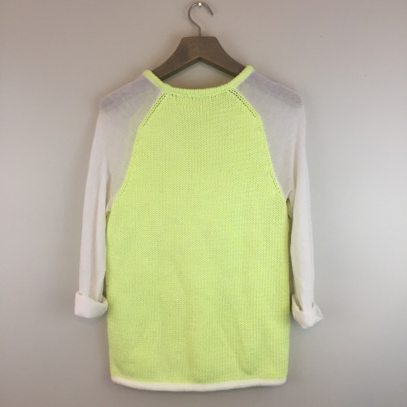 SALE!⚡️TIBI Heavy & Fine Neon Chunky Sweater - Picture 5 of 8