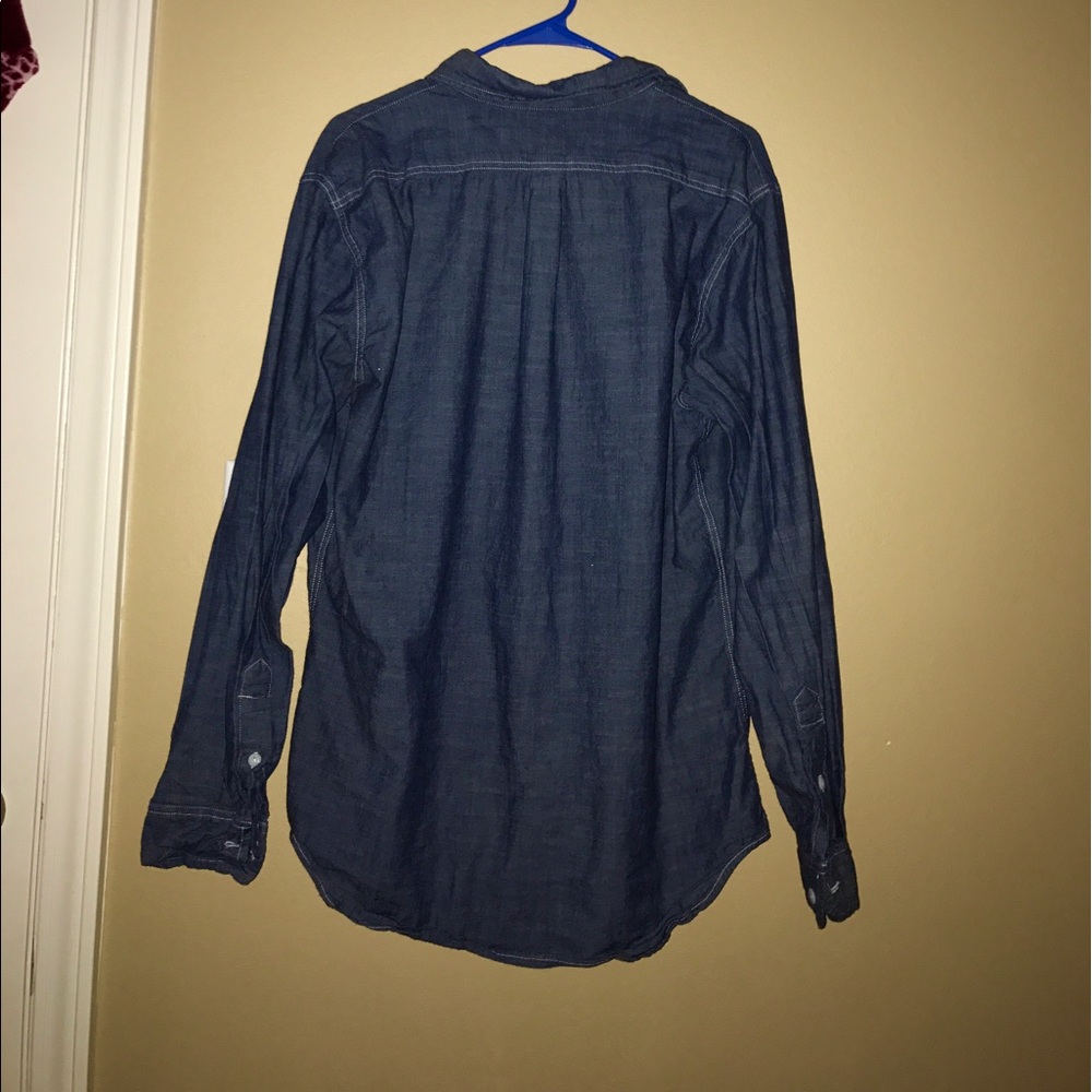 Denim Button Down - Picture 3 of 4