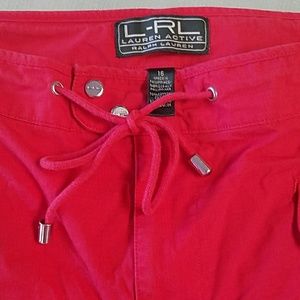 L-RL Active wear shorts sz.16