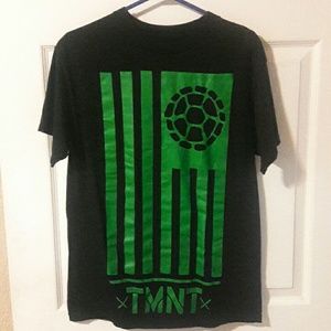 Tmnt Flag Style Shirt