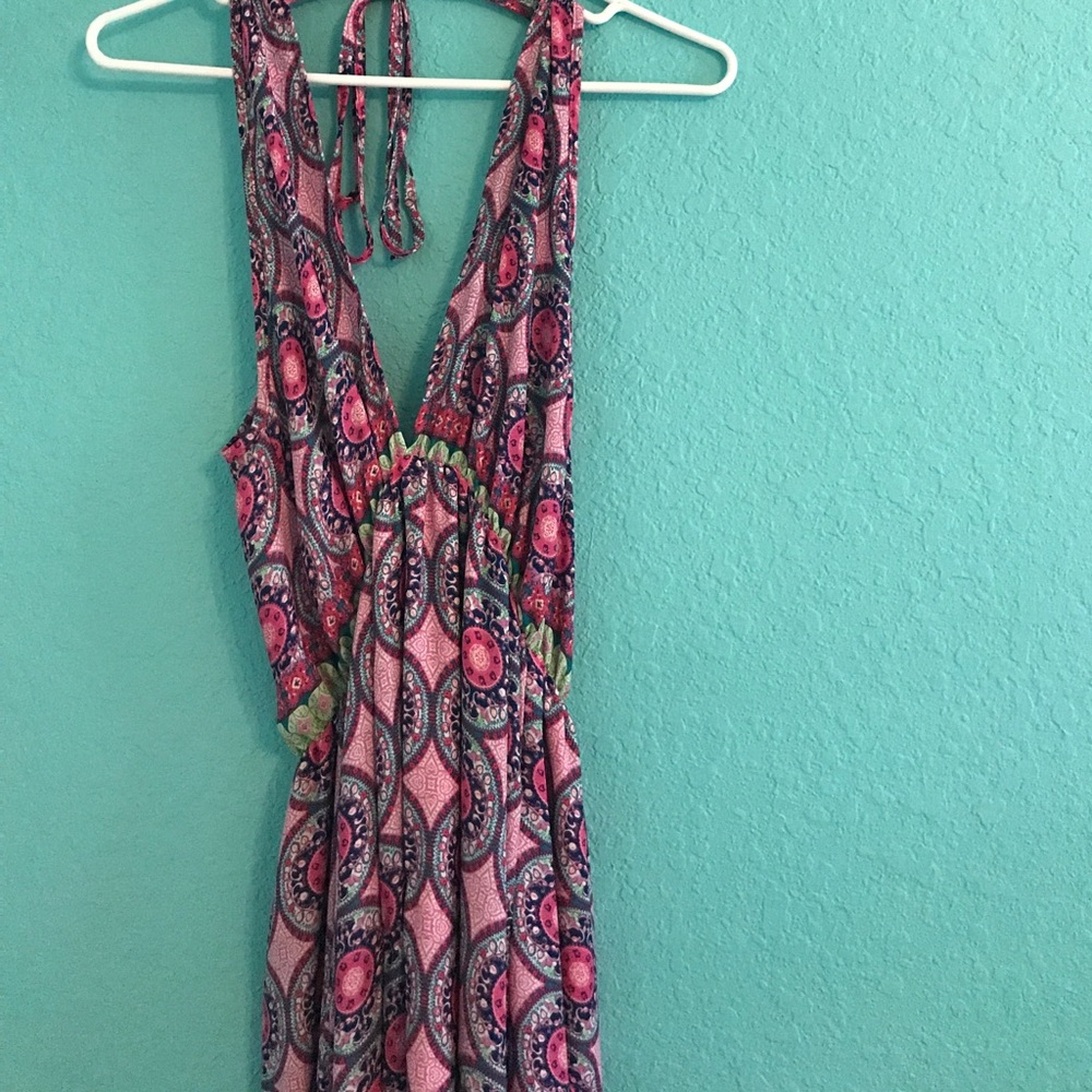 Multicolored maxi dress