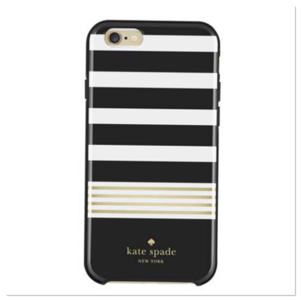 Kate Spade New York Black & White iPhone Case