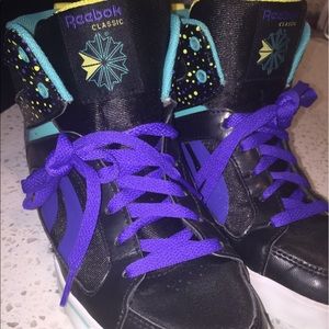 Reebok classic high-top sneakers