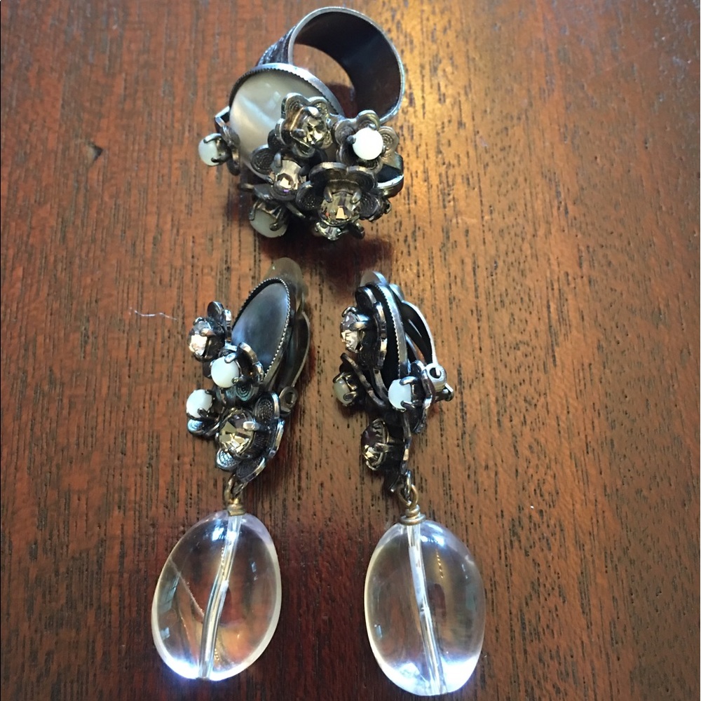 Otazu Ring and Earring Set