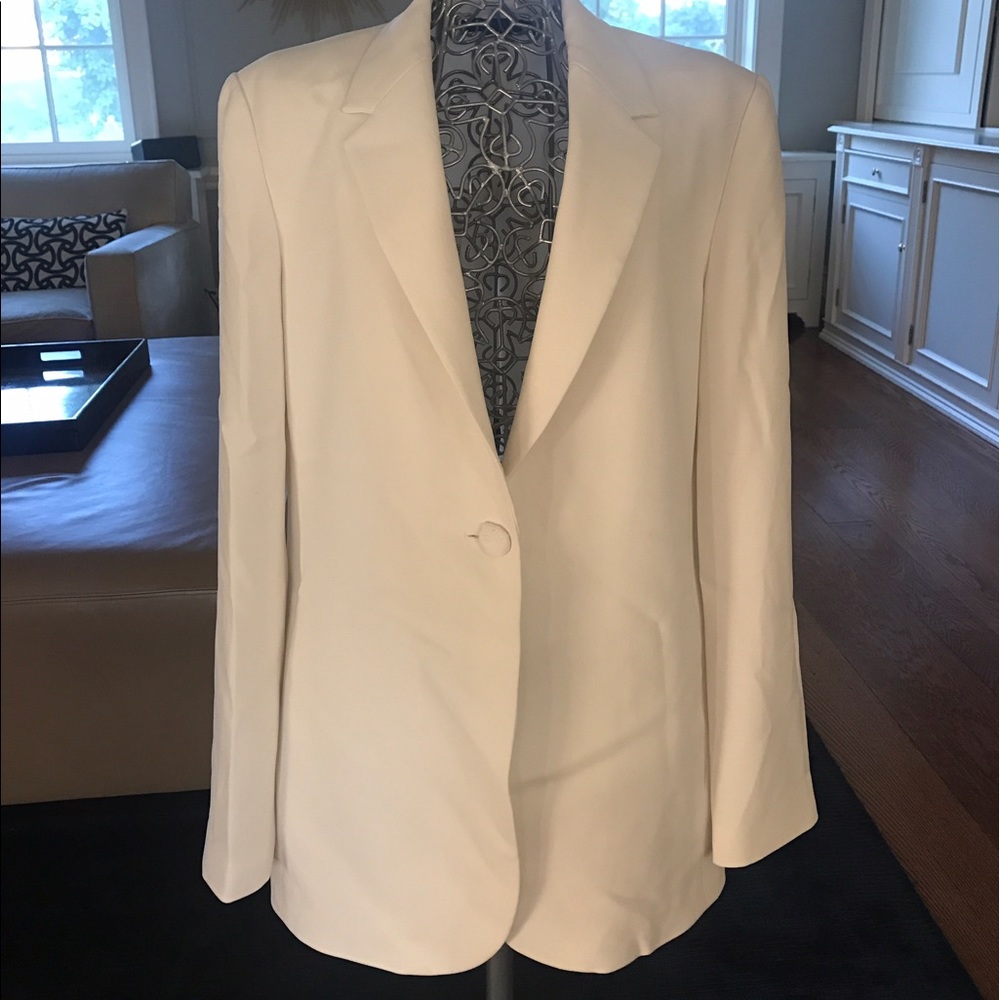 White theory blazer