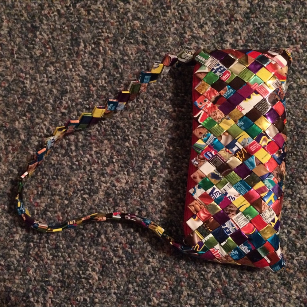 Handmade Candy Wrapper Purse