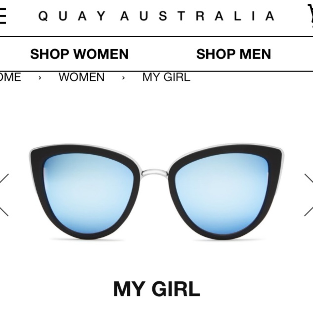 Brand New Never Worn Quay My Girl Sunglasses