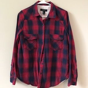 Fleece Lined, Plaid, Button Down.