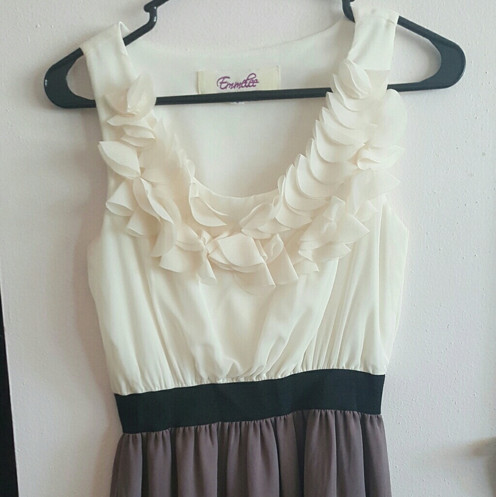 Lavender Ruffle Dress