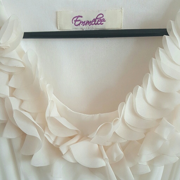 Lavender Ruffle Dress - Picture 4 of 4