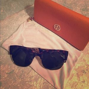 Tory Burch Clubmaster Sunglasses