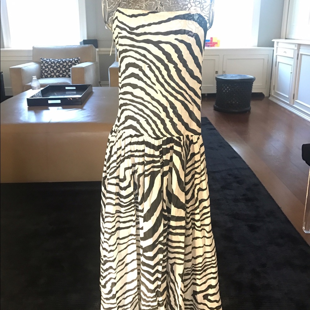 Zimmermann Zebra Print dress