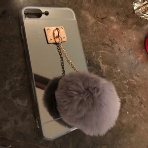 iPhone 7 Plus silver case