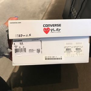 Comme fed Garçons sneakers.