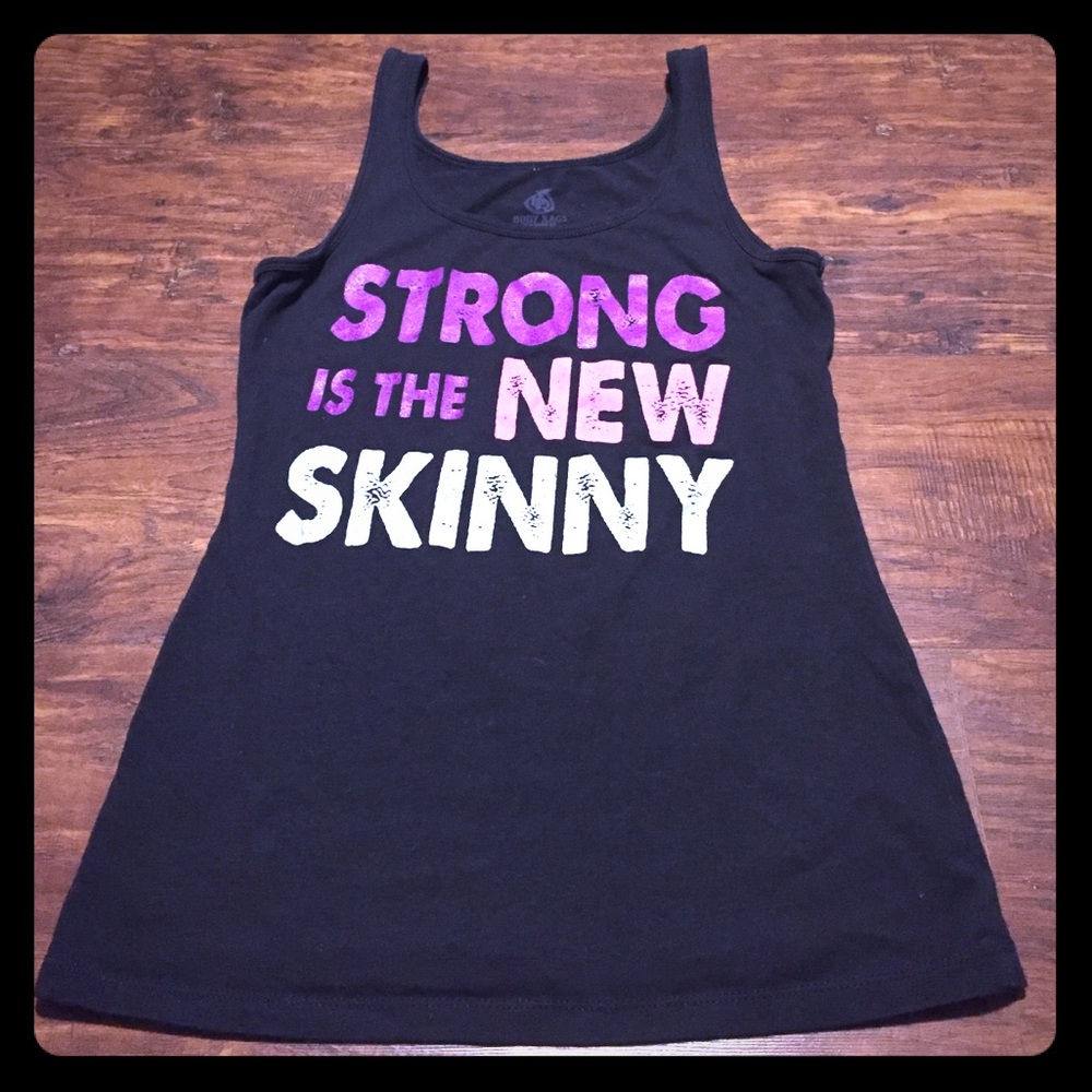 Strong is the new skinny workout tank!