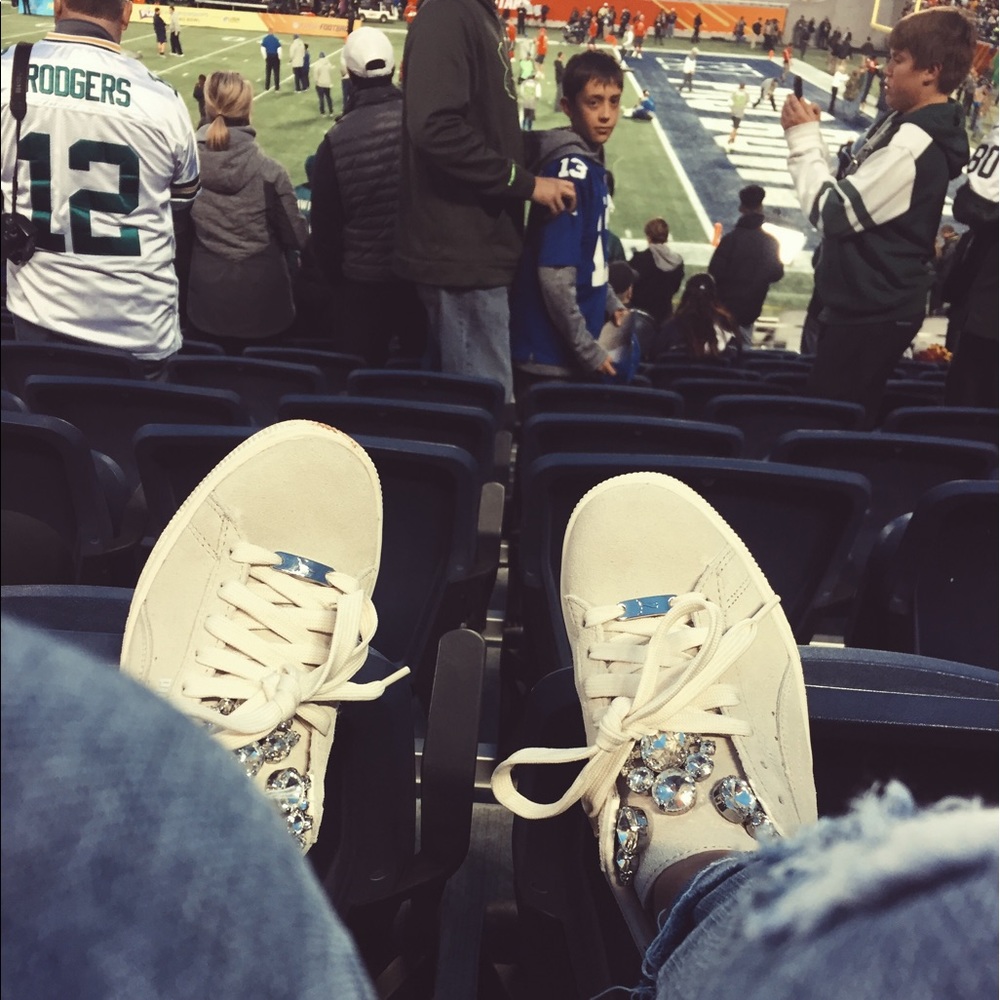 Puma Jeweled Basket Sneaker