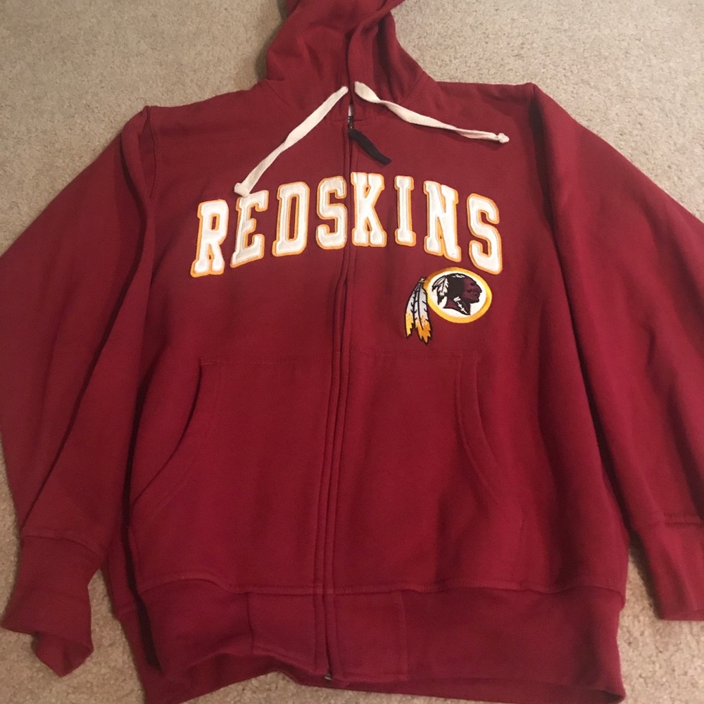 Washington Redskins Zip Up Hoodie XL