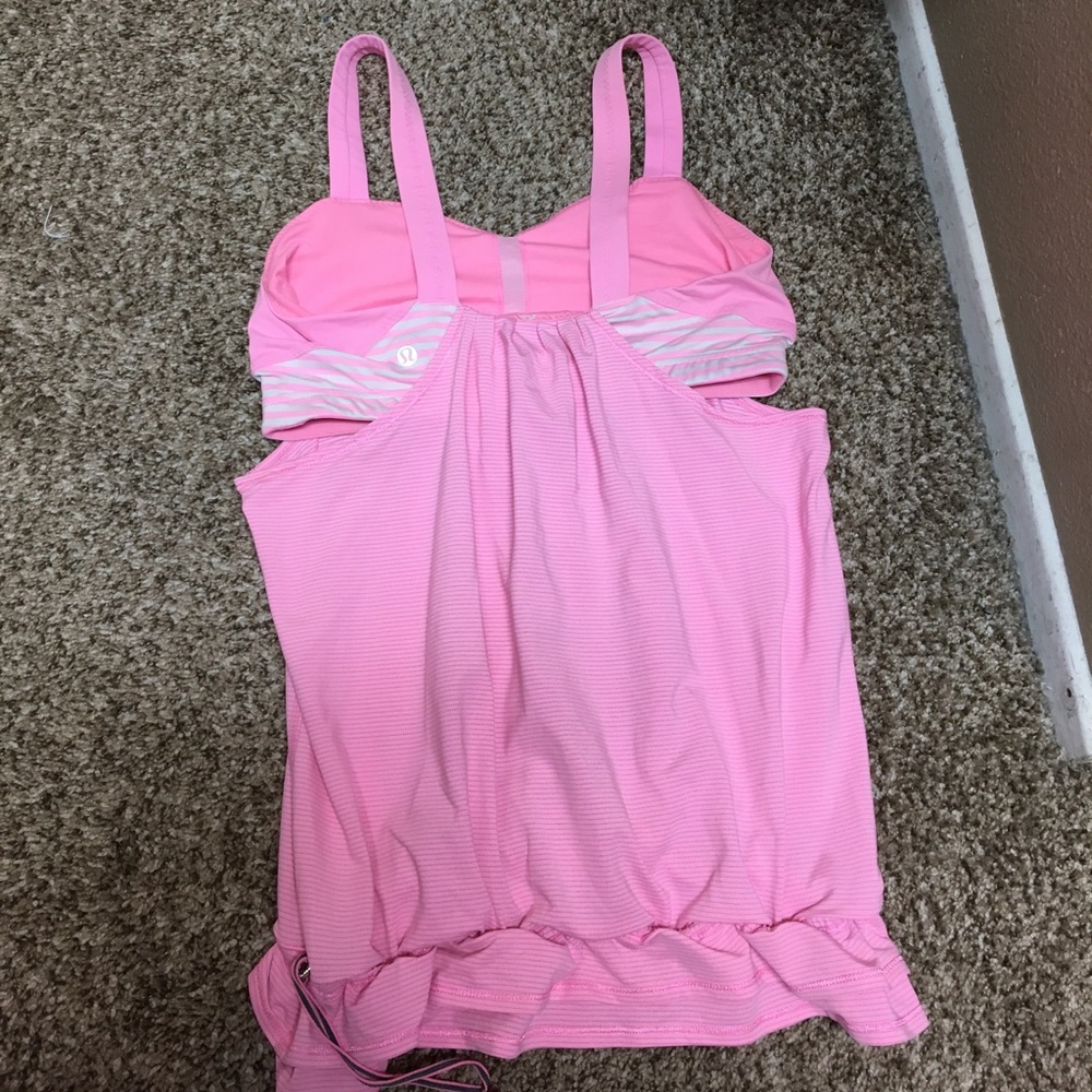 Pink lululemon tank - Picture 3 of 3